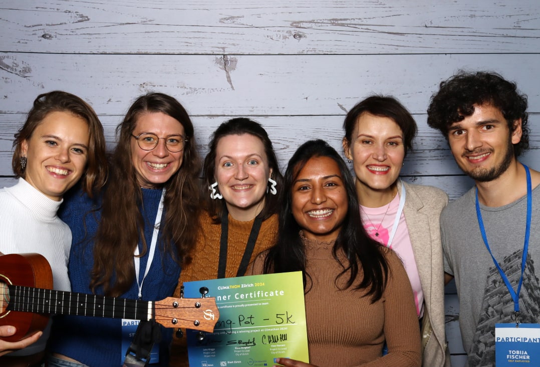 Group photo of the melting pot team